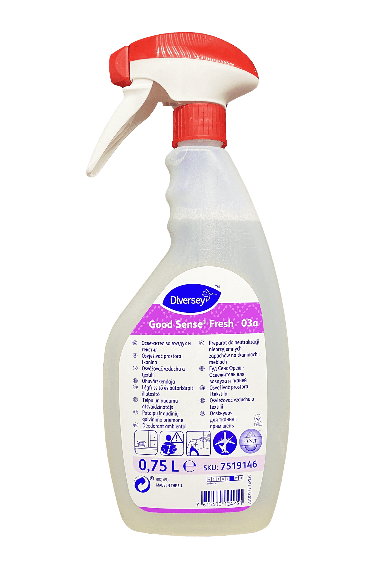 Diversey Good Sense Fresh, 750 ml - засіб для видалення неприємного запаху